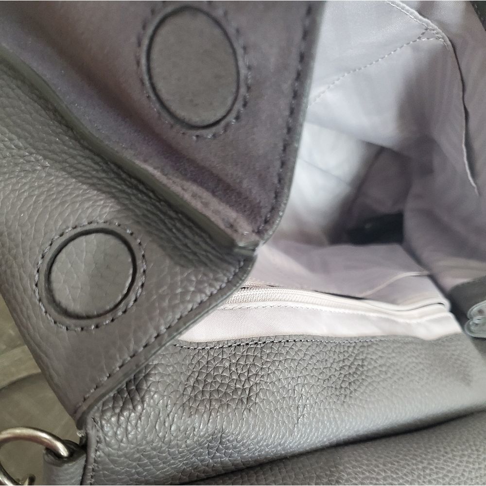 Rebecca Minkoff grey suede and leather bag - Picture 7 of 12